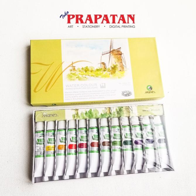 

TERMURAH Maries Watercolor set 12x12ml E1336B / Cat Air Set/CAT AKRILIK SET/CAT AKRILIK SET 24 WARNA/CAT AKRILIK PASTEL/CAT AIR/CAT AIR LUKIS SET/CAT AIR GIOTTO/KUAS LUKIS 1 SET/KUAS LUKIS KECIL/KUAS LUKIS LENGKAP/KANVAS LUKIS/KANVAS LUKIS SKETSA/KANVAS