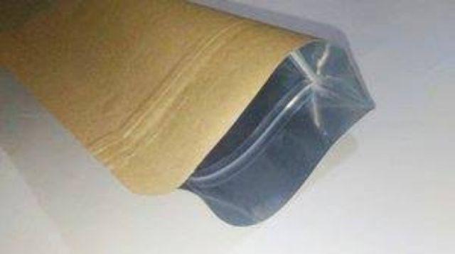 Kpack 9x15cm Kemasan Standing Pouch Window Ecopack Litho Paper 150+zipper