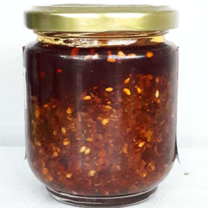 Spicy &amp; Tasty Chili Oil Old Zhang Village Cabe Dalam Minyak 200gram