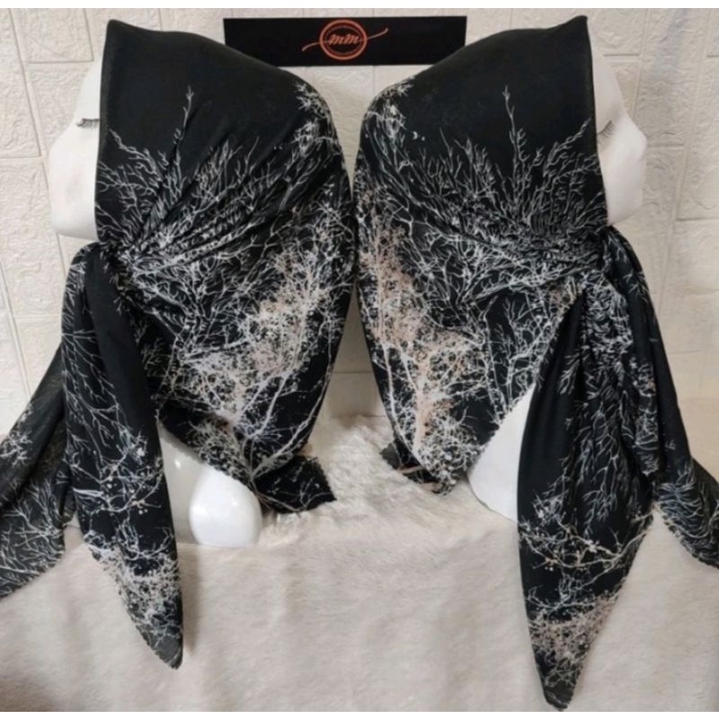 DEENAY KW HIJAB VOAL TERBARU MOTIF AKAR