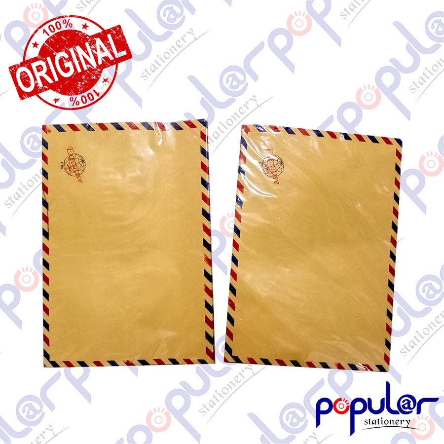 

Amplop Coklat Tali Air Mail 310 (10 Lembar)
