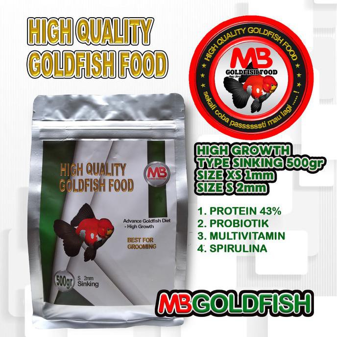 

MB Food high growth 500gr - S 2mm