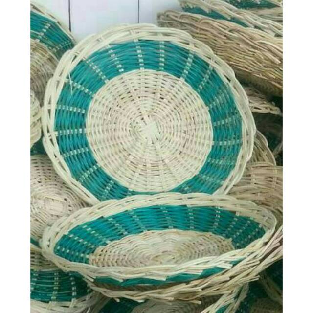 Jual Piring Anyaman Rotan Asli Shopee Indonesia