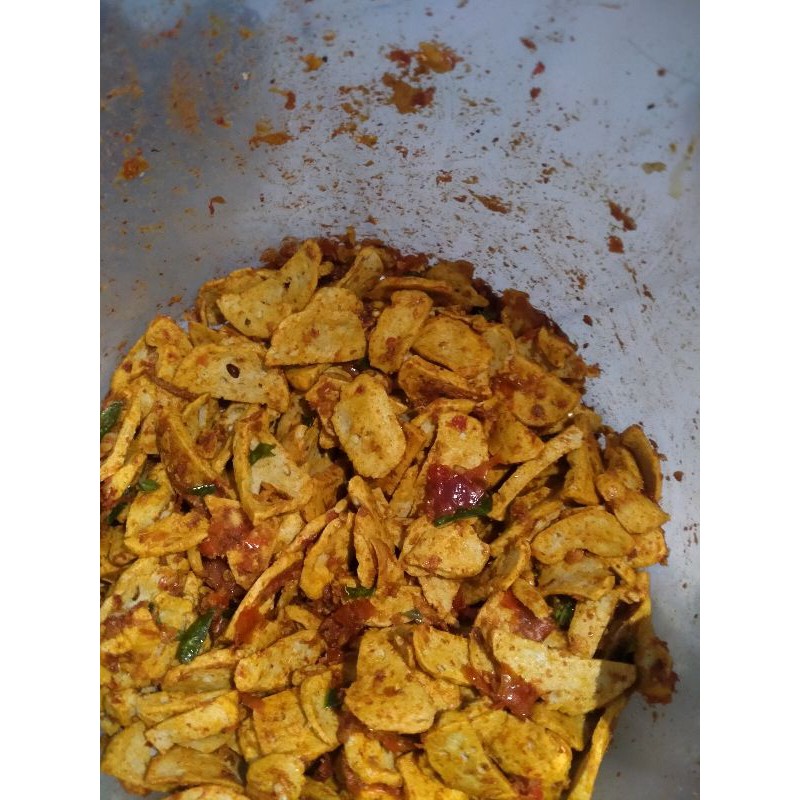 

Basreng pedas kering 100gram
