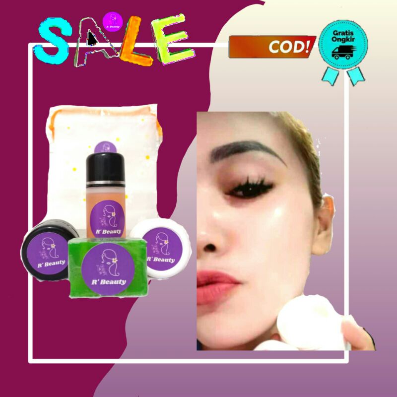 Skincare Pria Wanita Acne Aman R'Beauty Formula Baru