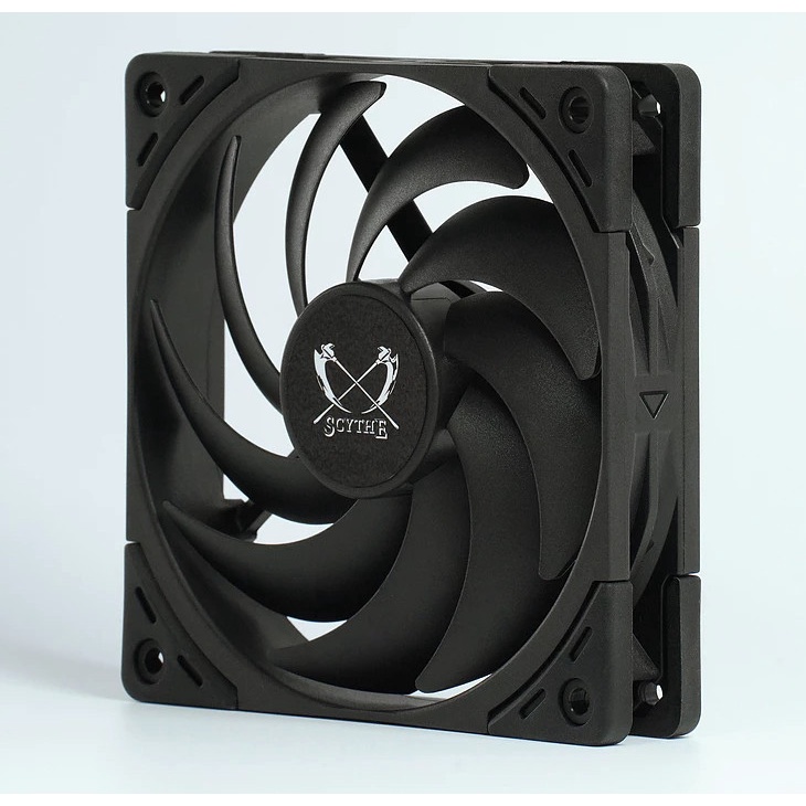 Fan Scythe Wonder Snail 120 Black PWM 2400 RPM 120mm Static Pressure