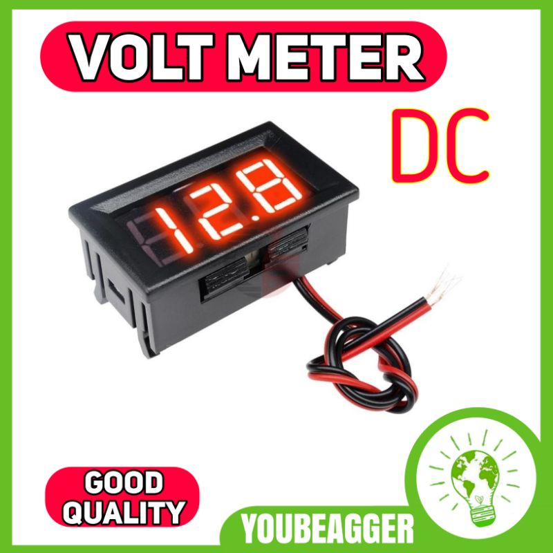 Voltmeter digital DC 4.5-30V