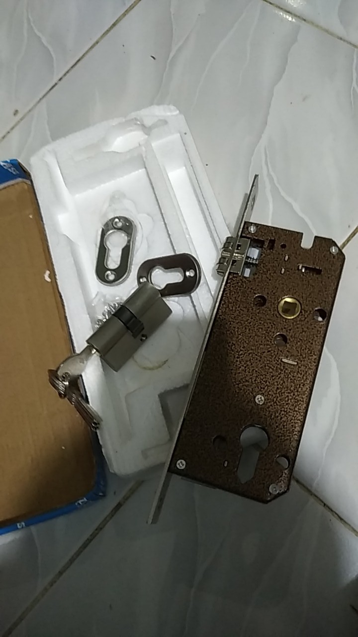 Body Kunci Pelor Besar Silinder Tebal Bodi Pintu 2 Rumah