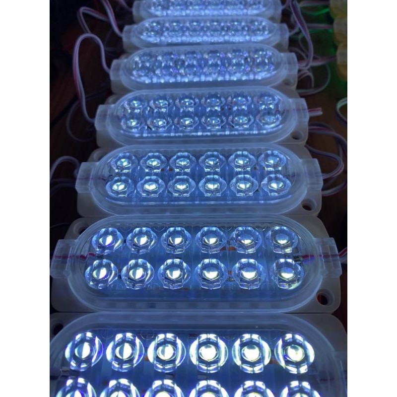 Lampu Kolong Truk 24 volt 12 Led Nyala Diam