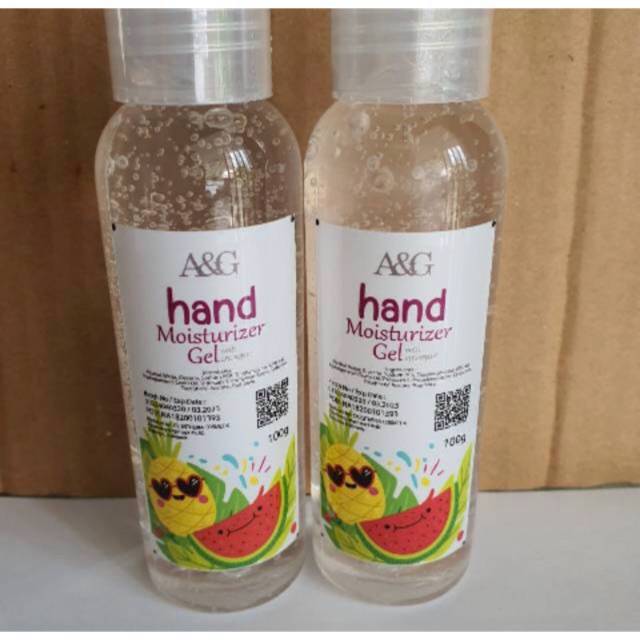 A&amp;G hand sanitizer moisturizer gel antiseptic 100ml