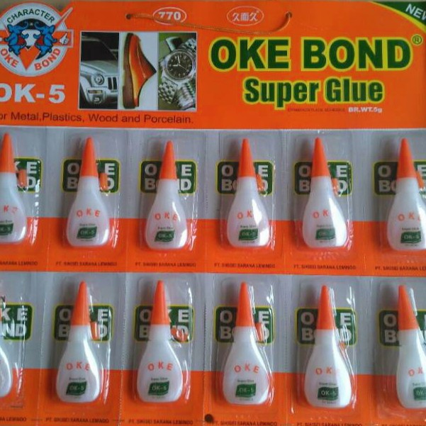 

Lem Oke Bond | Lem Korea | Lem Cair Serbaguna Keping " OK - 5