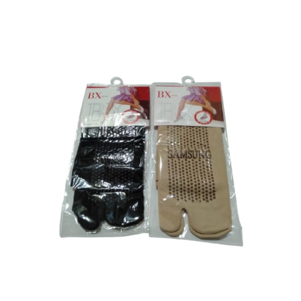 KAOS KAKI JEMPOL ANTISLIP/KAOS KAKI 2 JARI SAMSUNG TELAPAK KARET DEWASA/WANITA