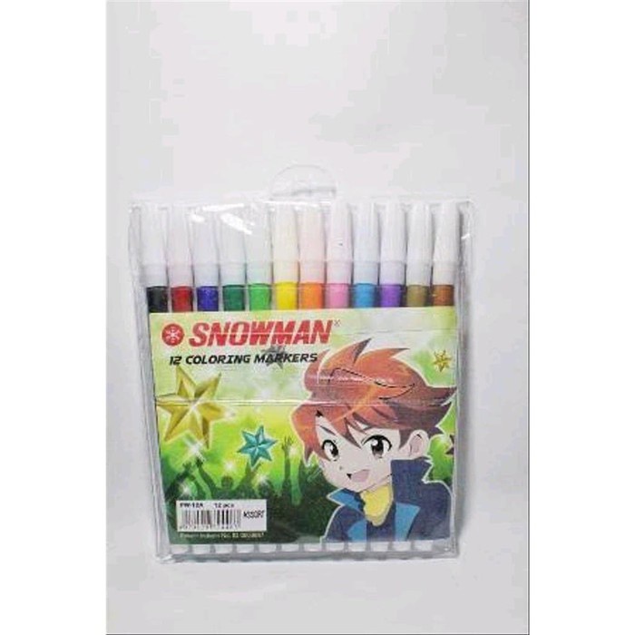 

Gramedia Bogor - Snowman Sign Pen Pw-12A