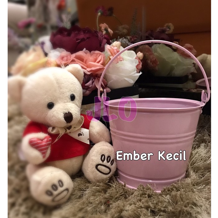 Dijual Ember kaleng / ember dekorasi / ember kaleng dekorasi / ember beer Limited