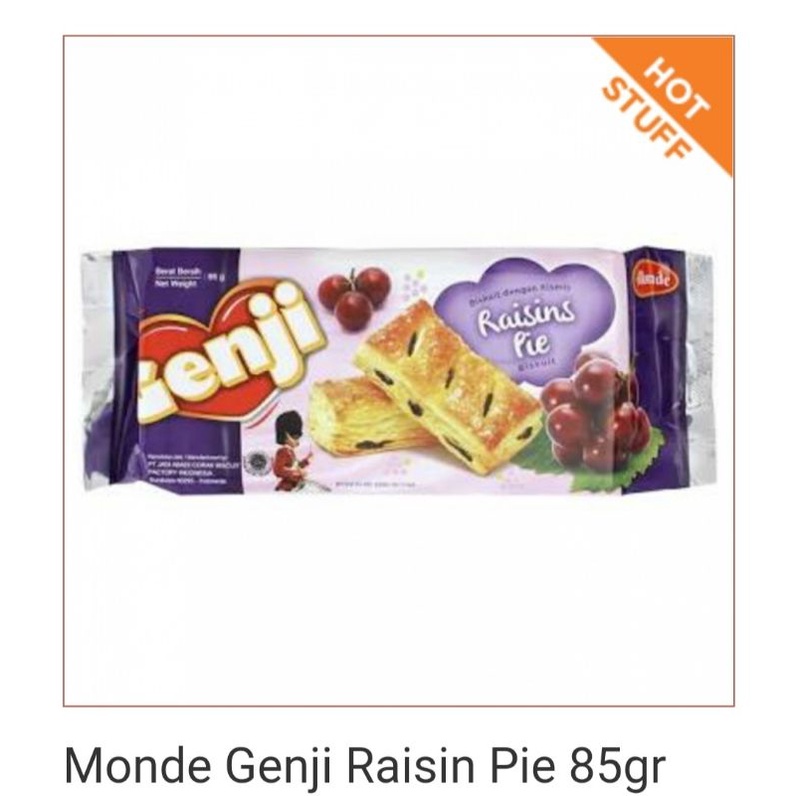 

Monde Genji Raisin Pie 85gr