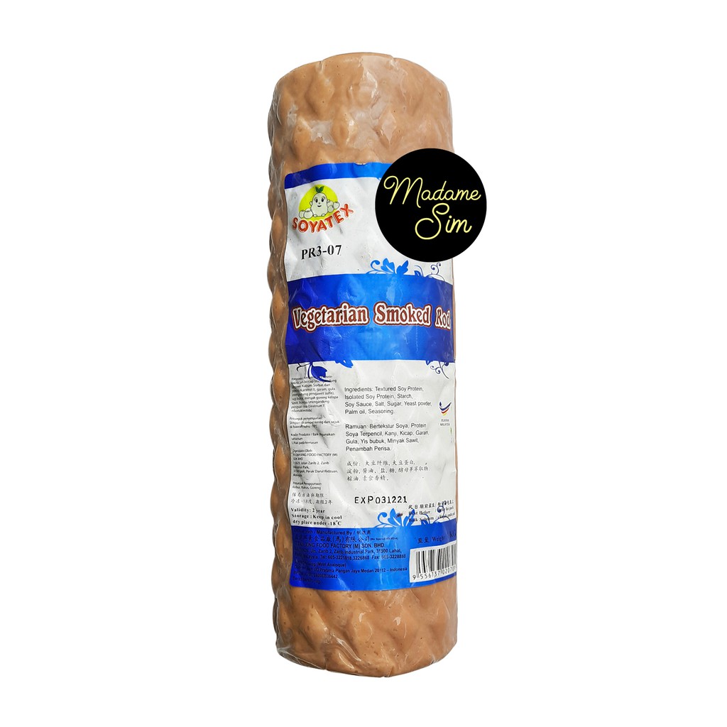 

VEGETARIAN SMOKED ROD YDX - HAM ASAP VEGETARIAN (1 KG)