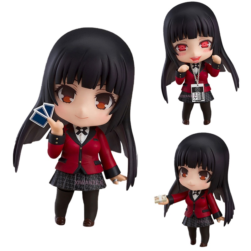Action Figure Anime Jepang Kakegurui Yumeko Jabami Nendoroid Q Version Bahan PVC Dengan Kotak