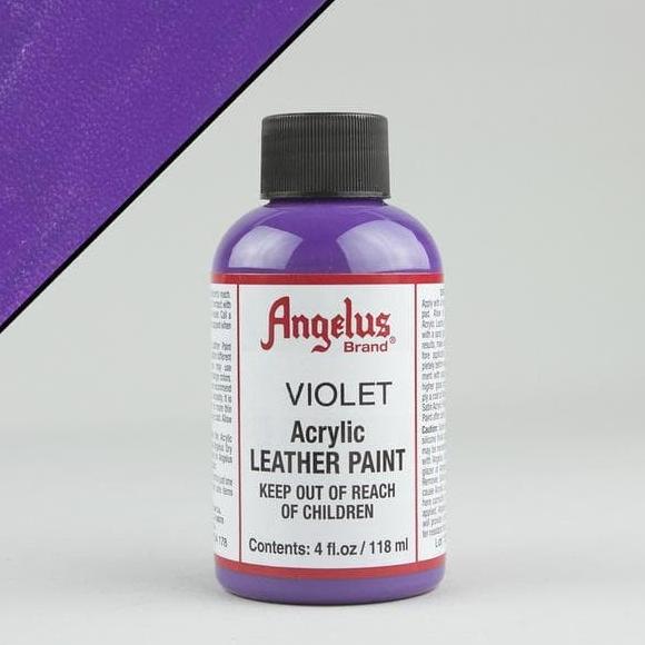 

=+=+=+] Angelus Acrylic Leather Paint VIOLET 4oz/120ml