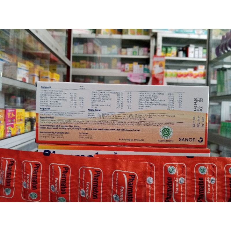 PHARMATON 1 BOX 2 Strip @5 Kapsul - ED 03/2025