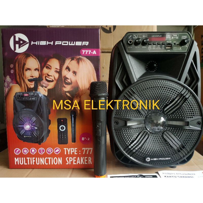 (Harga Special Lebaran)Speaker High Power 777 A 8&quot;