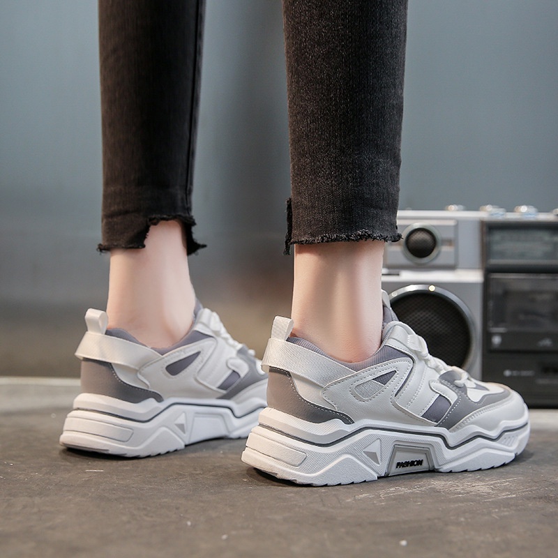 TBIG Size 36 - 41 Sepatu Sneakers Import SPORTFASH1 Wanita Sepatu Korea Style Sekolah Kuliah