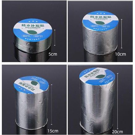 LAKBAN ALUMINIUM FOIL TAPE WATERPROOF ANTI BOCOR DAN TAHAN PANAS