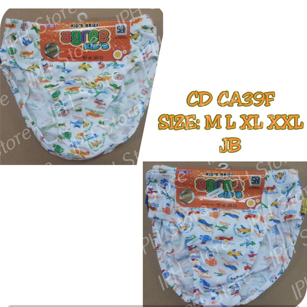 Celana Dalam / Underwear Anak Agree CA39F (Isi 3 Pieces)