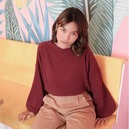 MakeGrosir - RAHA TOP RIB | ATASAN TOP SWEATER