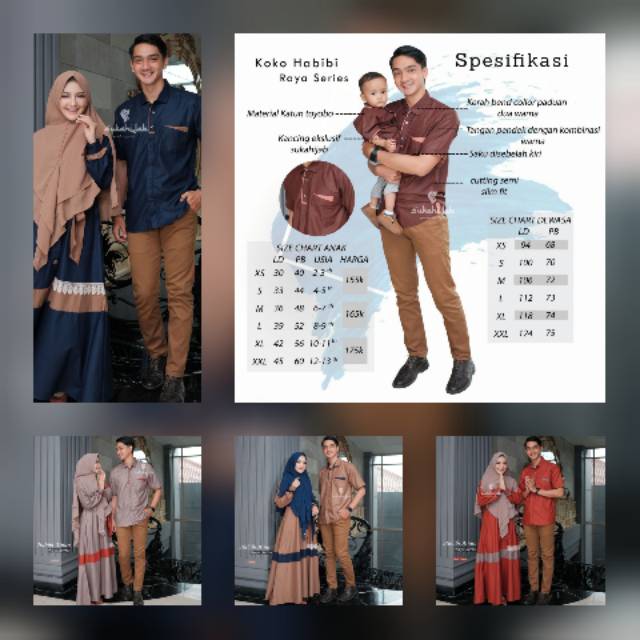 Couple HABIBI AINUN ori sukahijab