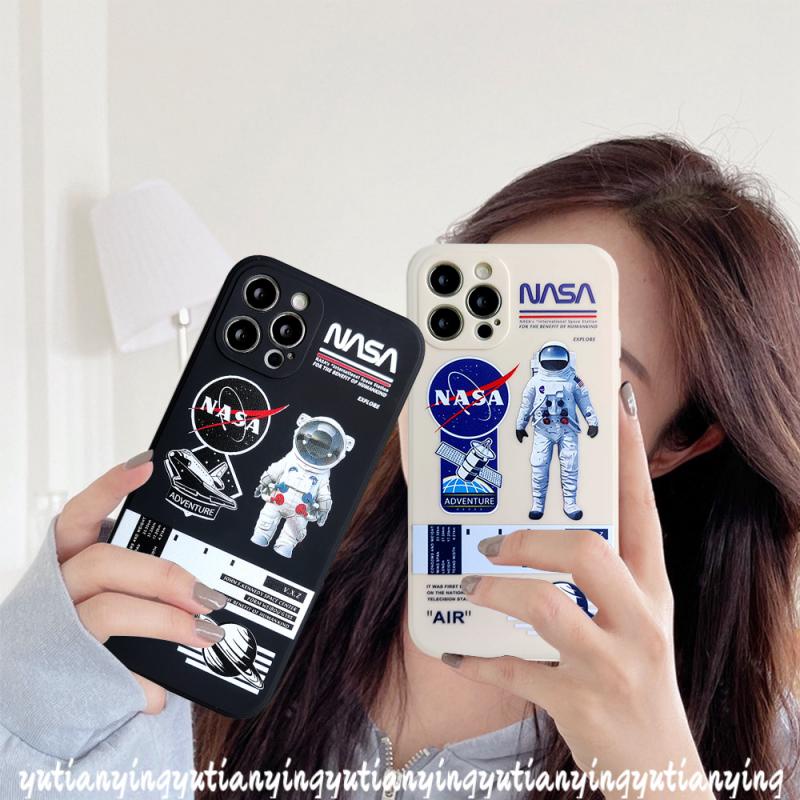 Soft Case Tpu Motif NASA Untuk Xiaomi Redmi 10A 9A 9 10 9T 9C NFC Note 8 9 Note 10 10S 10Pro Max Plus Poco M3 X3 Pro