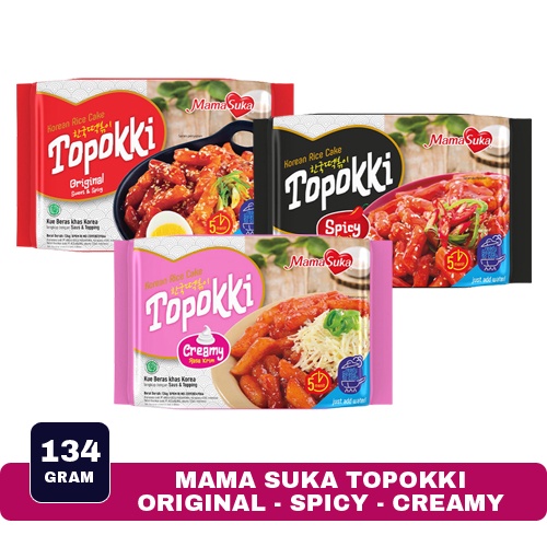 

Mama Suka Topokki Instan 134 Gram