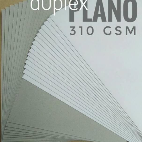 

[PROMO RZ799] ( 5 Lembar ) Kertas Duplex Duplek 310 Gsm Uk Plano 79cm X 109cm Best Produk