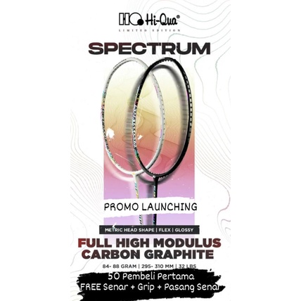 Raket Badminton HiQua HQ Spectrum Limited Edition Original