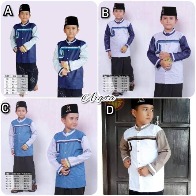 BISA COD Baju koko hadroh anak gus azmi koko syubannul BISA COD Baju koko hadroh anak gus azmi koko syubannul