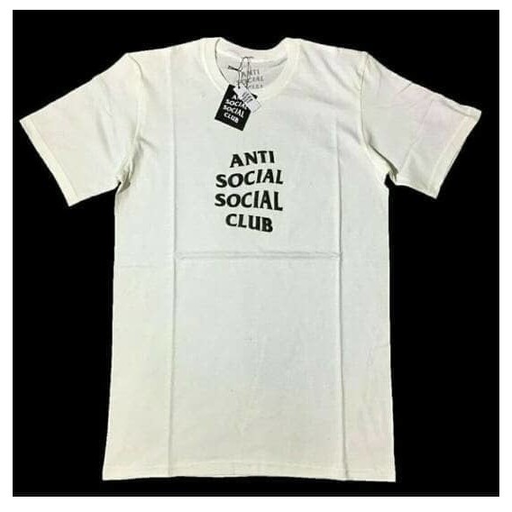 KAos Tshirt Baju Combed 30S Distro ASSC Anti Social Social Club