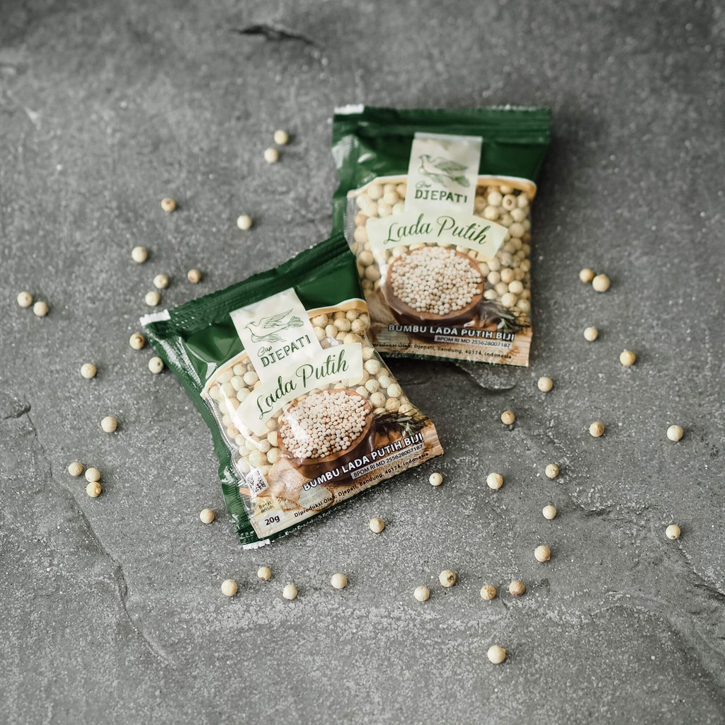 

Lada Putih Biji 20 Gr Cap Djepati