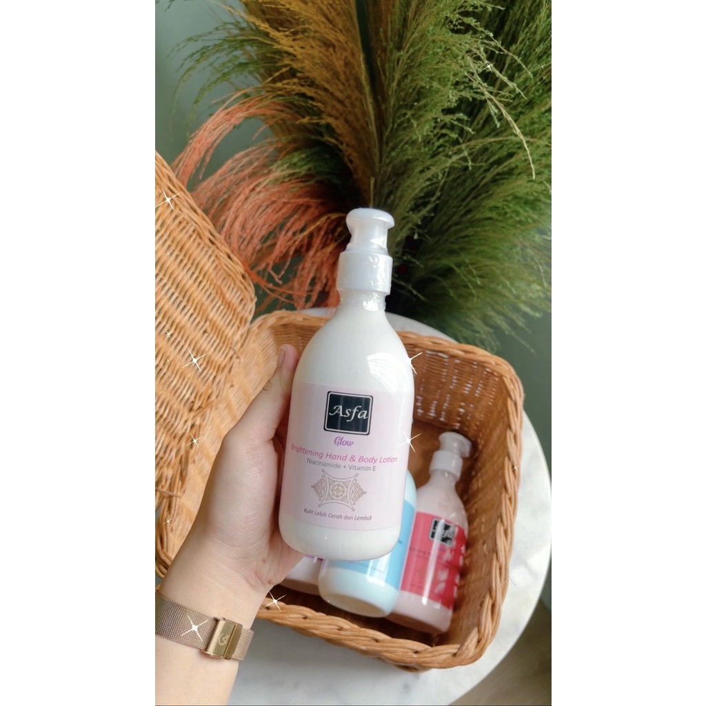 ASFA Brightening Body Lotion with Niacinamide dan Vitamin E 300ml