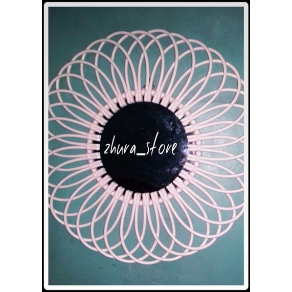 CERMIN CANTIK/CERMIN HIAS ROTAN SINTETIS