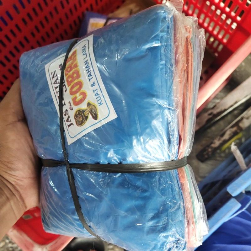 jas hujan plastik ponco atasan  lusinan isi 12 pcs