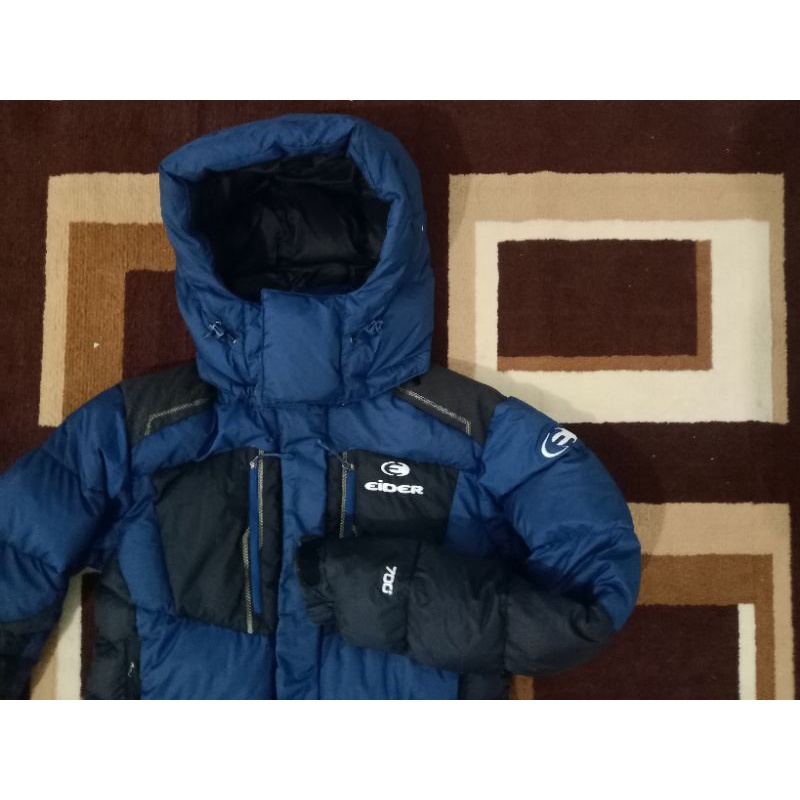 Down Jaket Bulang Eider Bulu angsa Second Outdoor