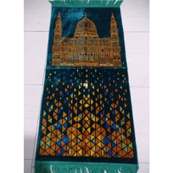 BISA cODSajadah Turkiye Velteksa Classic MIDI/SEDANG/ Tanggung 53X105 cm Spigel Timbul Grosir ecer