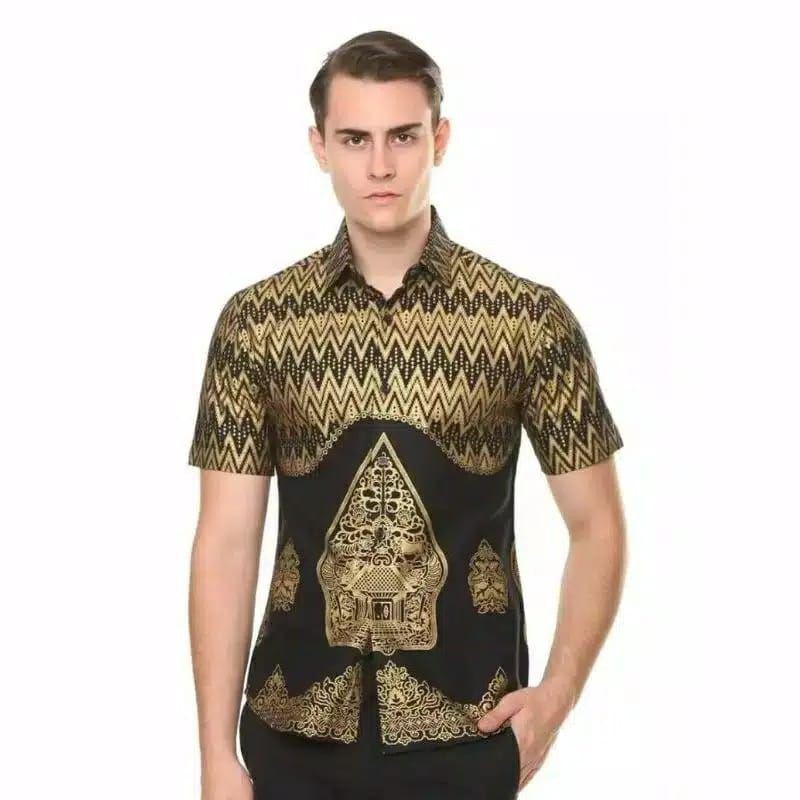Batik Couple keluarga sania ruffle ori ndoro jowi dnt motif WAYANG PRADA-1