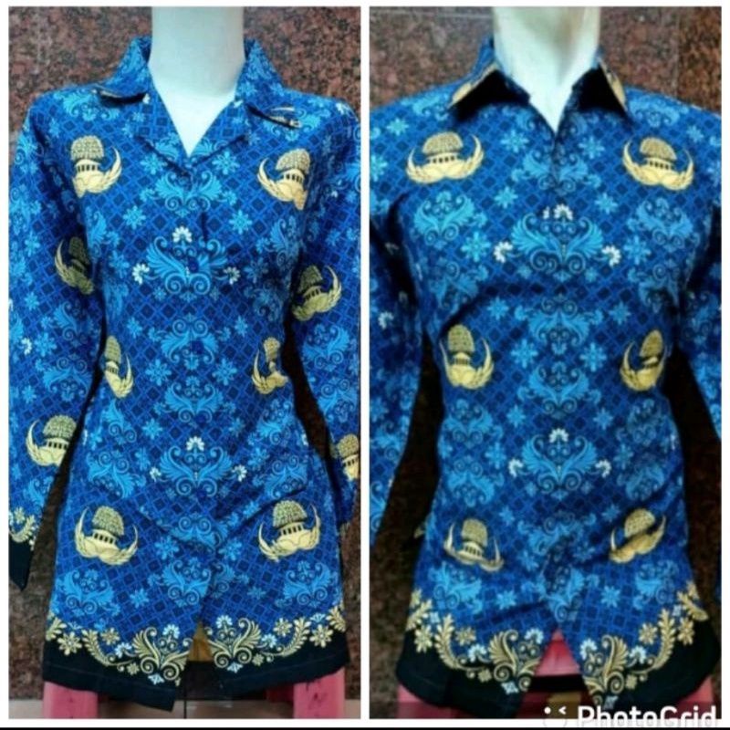 KORPRI terbaru 2022 bahan sutra silky Gak mudah kusut