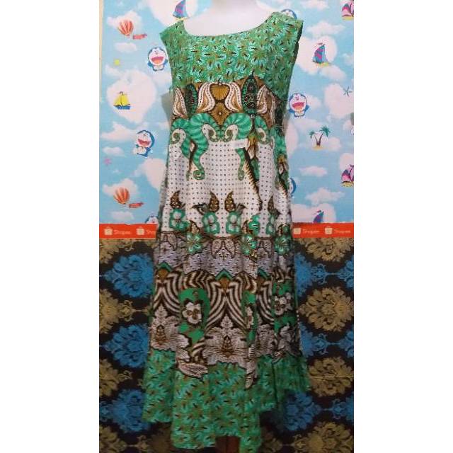 DASTER TANPA LENGAN YUKENSI BUNTUNG KLOK HAP