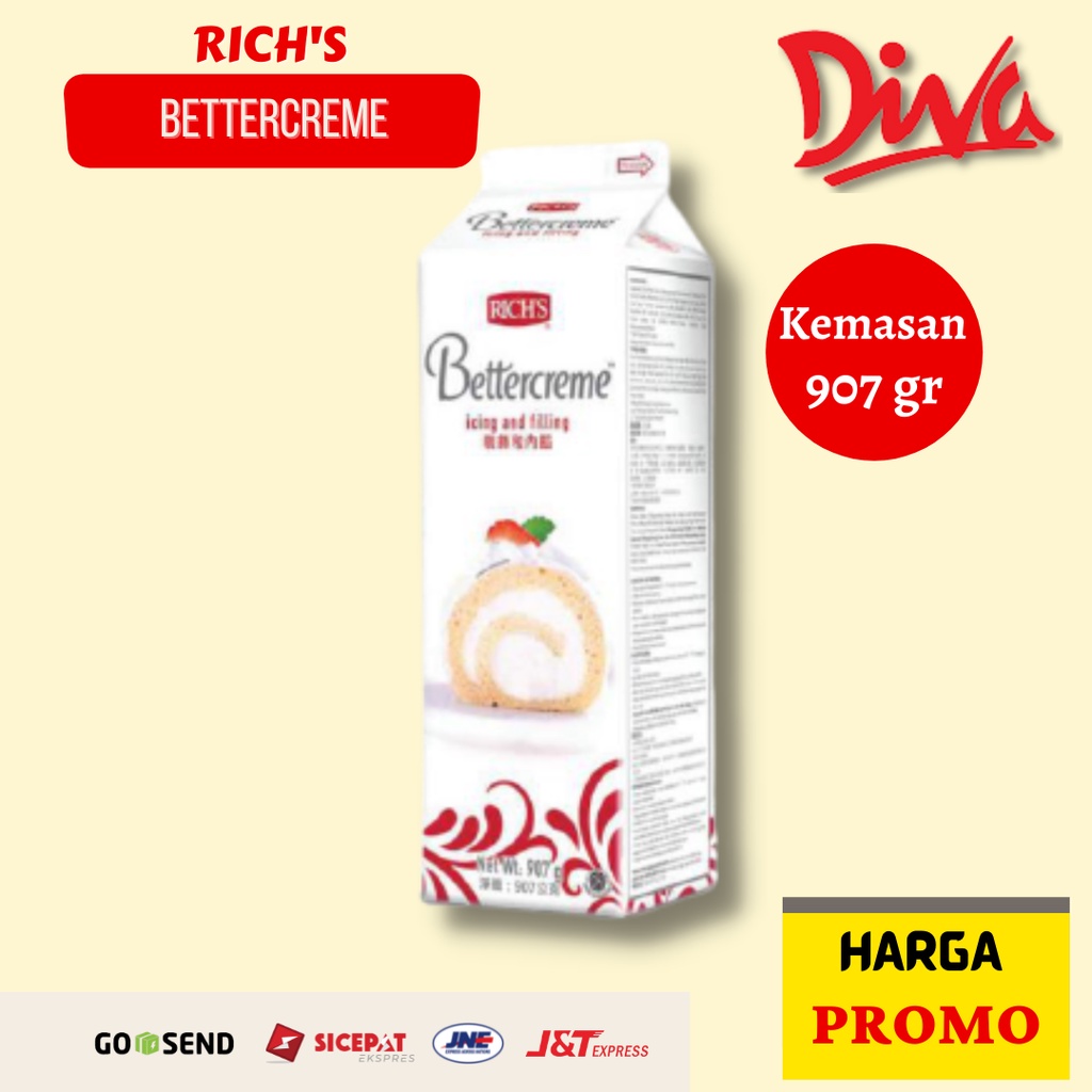 

[Promo] Rich's Bettercreme 907gr / Rich Better creme