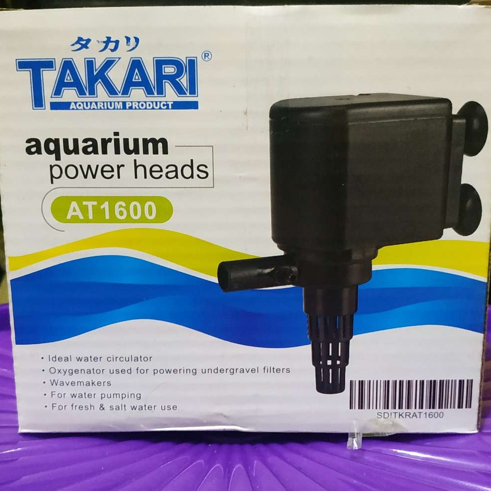 Water pump Aquarium 1600 - Power head Aquarium - Mesin Filter Aquarium - Mesin Pompa Aquarium