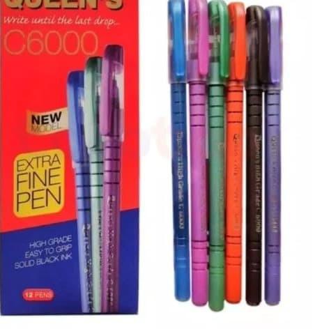 

Import Terlaris PULPEN / PEN BOLPOIN FASTER QUEEN C6000 (Lusin -12 PCS)