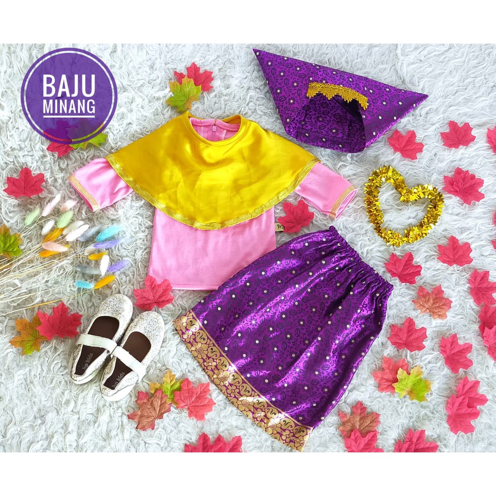 BAJU ANAK  ADAT MINANG