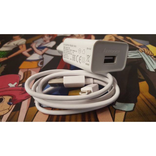 Charger Lenovo Original 1.5A A7000 Plus Bawaan Hp.100% Ori (Second) Garansi