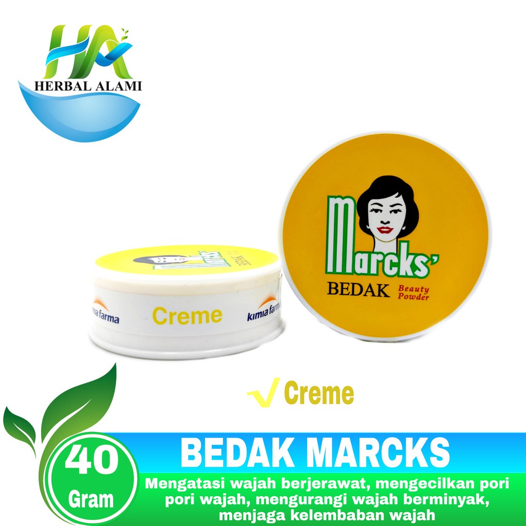 Bedak Marcks Cream 40gram - Beauty Powder